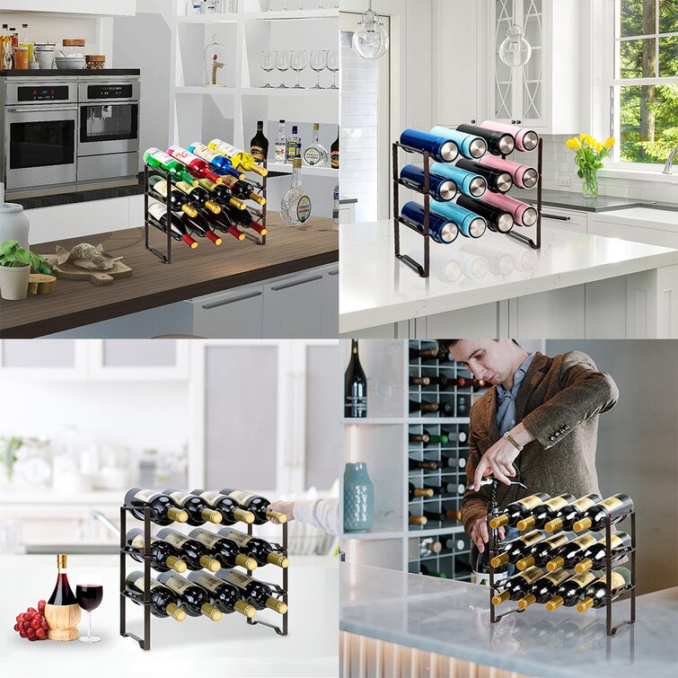 12 wide best sale wine rack